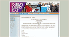 Desktop Screenshot of greatlakesday.healthylakes.org